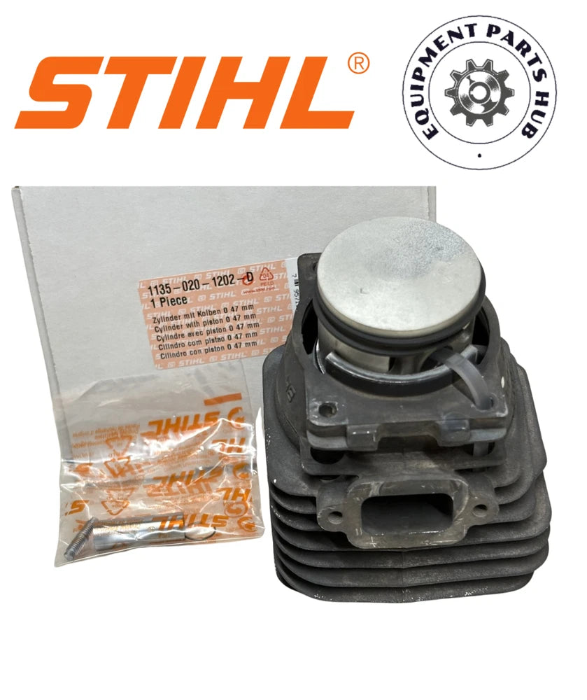 STIHL OEM CYLINDER WITH PISTON KIT 1135 020 1202 FOR MS361 MS361C 361 C-Q / C-B