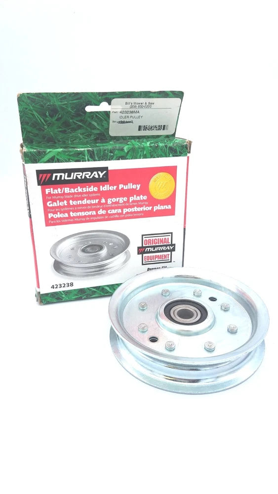 Genuine OEM Murray 423238MA Flat Idler Pulley