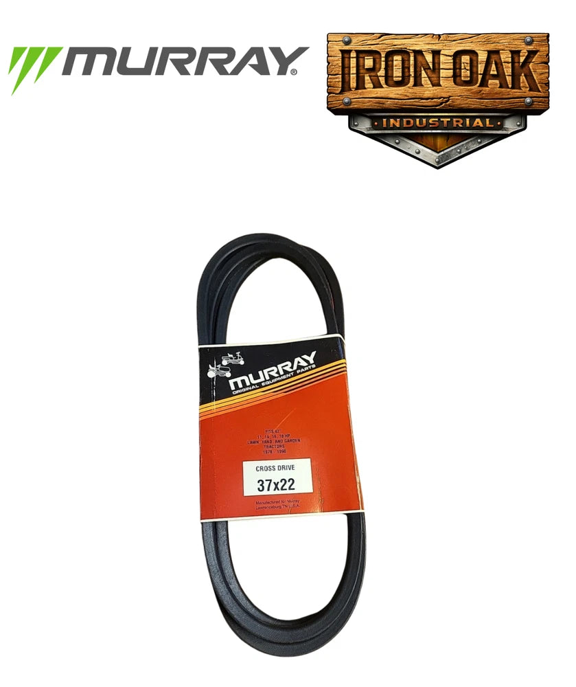 Genuine OEM Murray 37X22 Blade Drive Belt