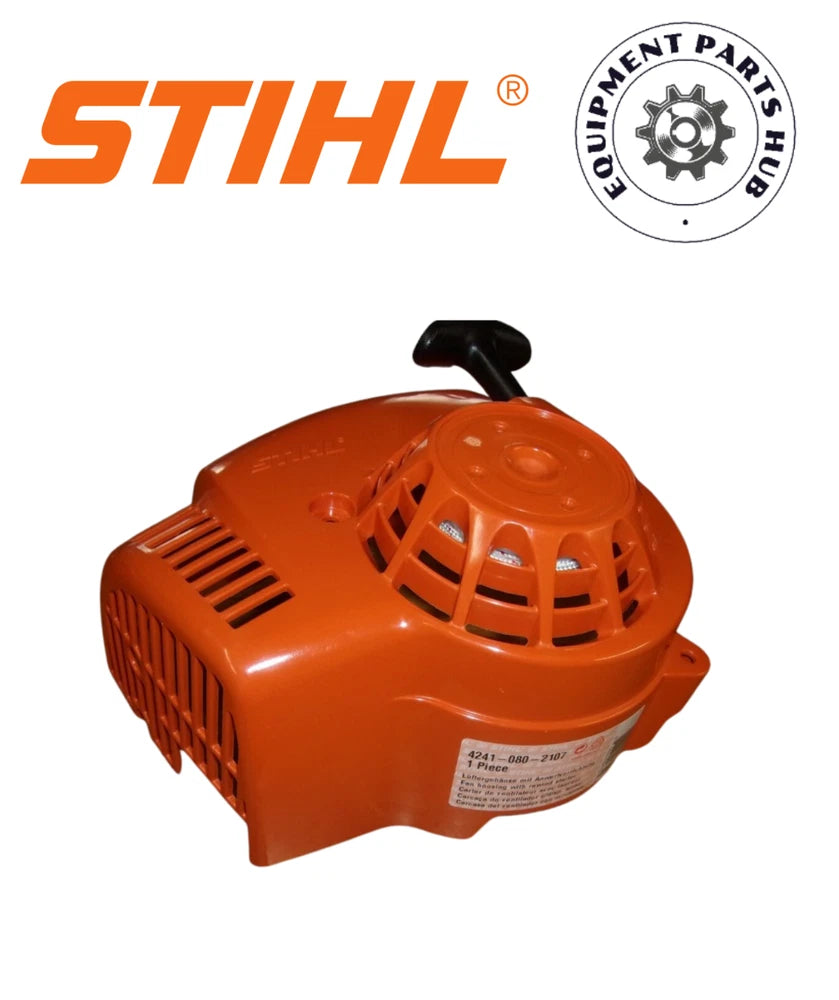 STIHL OEM FAN HOUSING W REWIND STARTER 4241 080 2107 FOR BG56 66 86 SH56 66 86