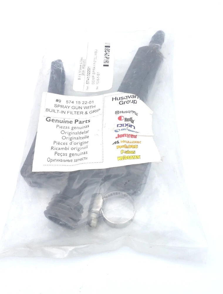 OEM HUSQVARNA 574152201 Spray Gun, BP4E,BP5,HDE4E,HS2,HS4