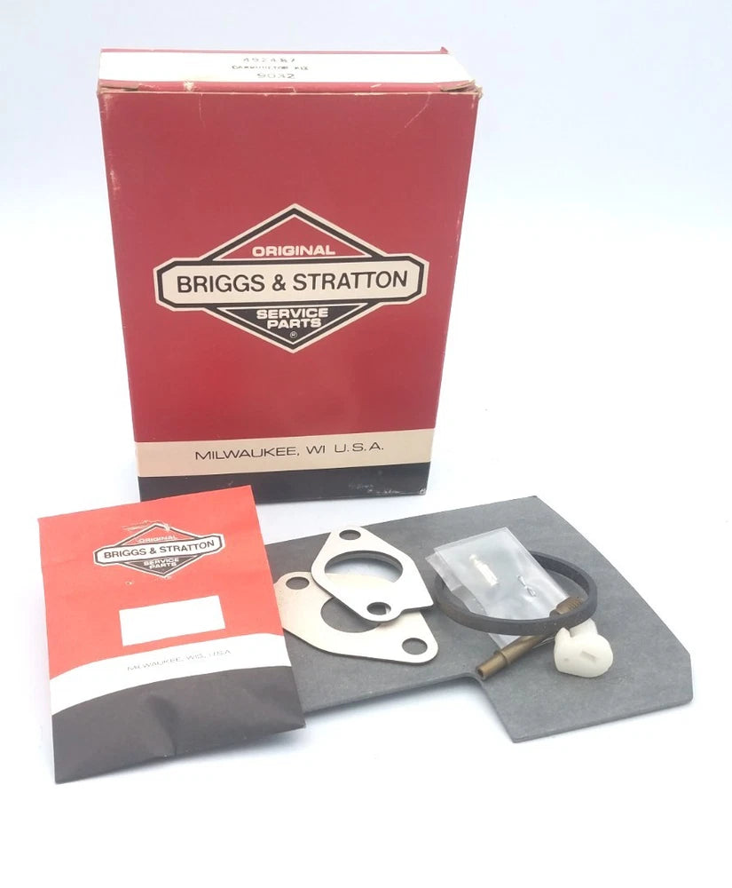 NOS OEM  Stock Briggs & Stratton Carburetor Kit 492487 494248