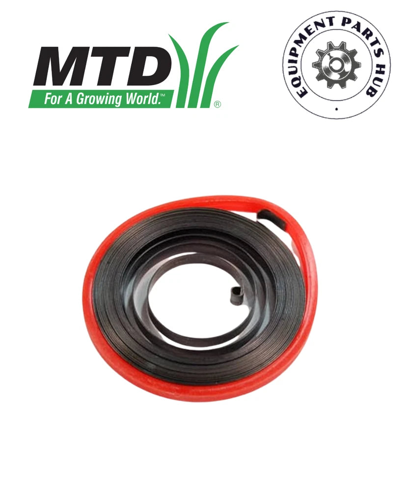 MTD 791-613102 Recoil Pulley Spring Troy-Bilt Edger Trimmer 410R 280R YMGBV3100