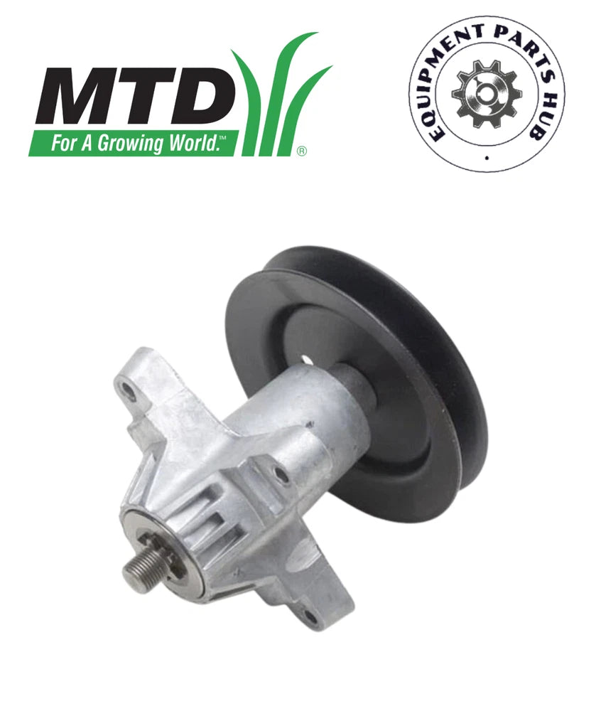 Part# 918-04197 (A,B)  Genuine OEM MTD Cub Cadet Spindle Assembly 5.75" Pulley