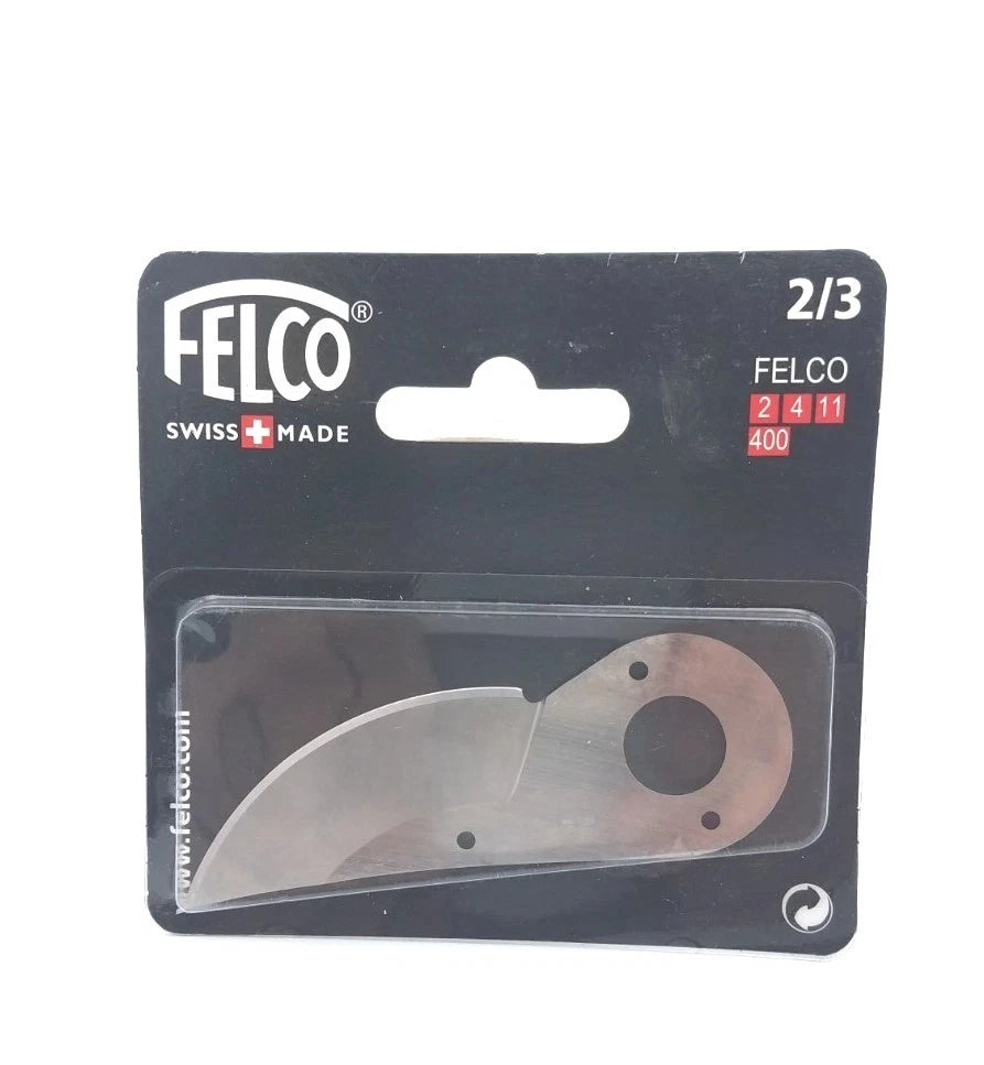 FELCO Swiss Made Pruner Replacement Cutting Blade 2/3 fits Felco 2 4 11 400